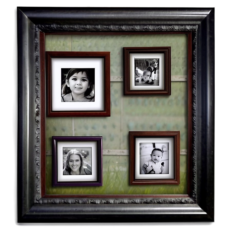 Collage Picture Frame Png Ajf