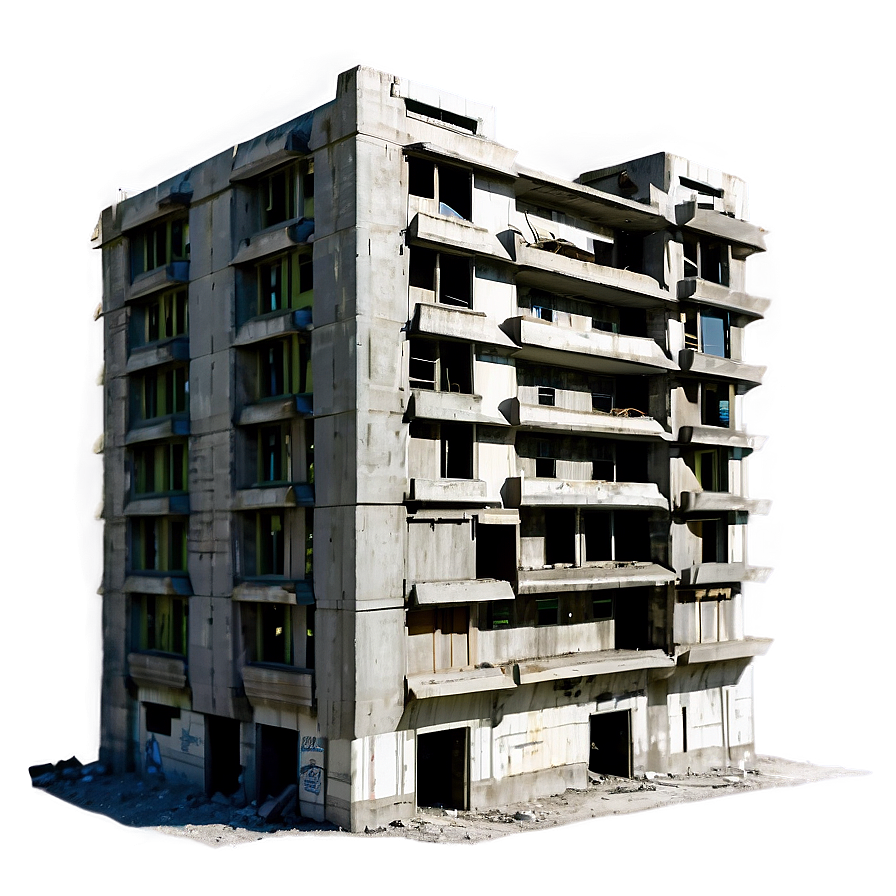 Collapsing Concrete Building Png 87