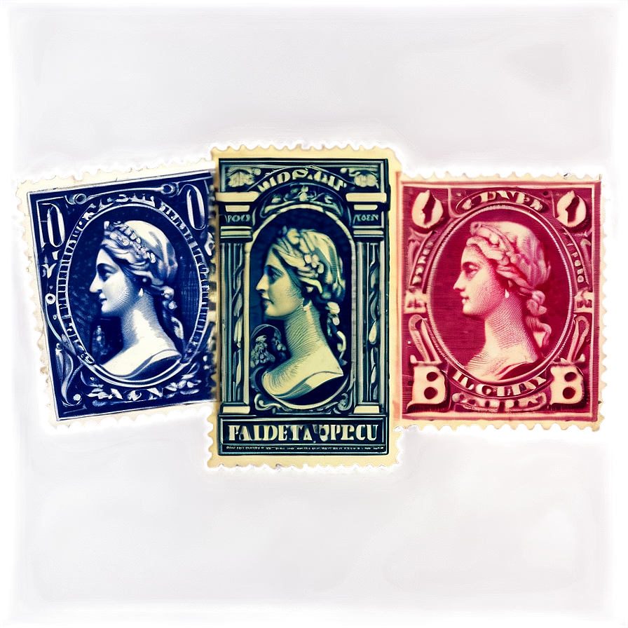 Collectible Antique Stamp Png 70