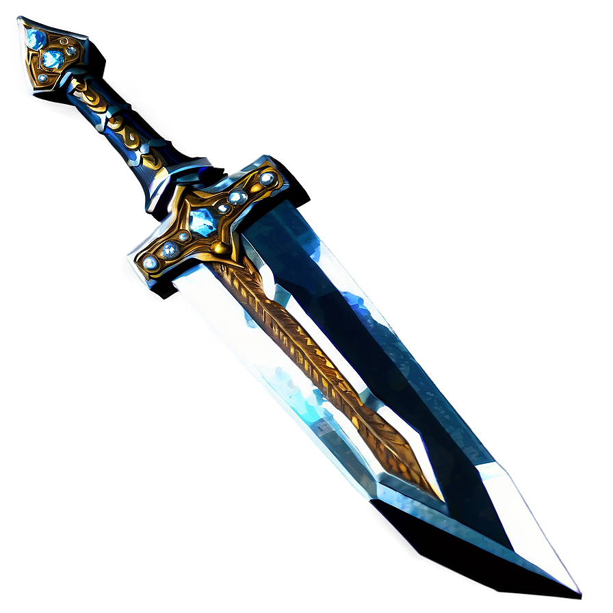 Collector's Diamond Sword Png 05252024