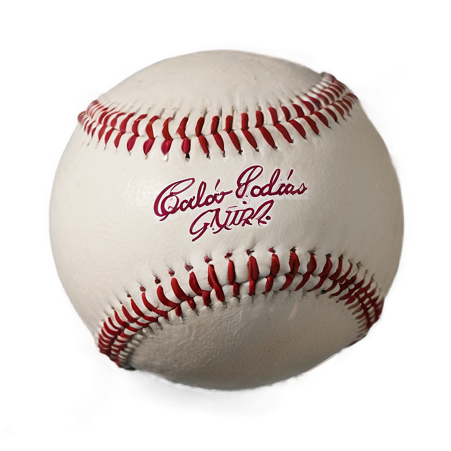 Collector's Edition Baseball Png 06282024