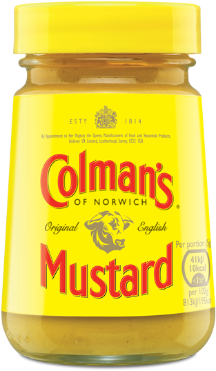 Colmans Original English Mustard Jar