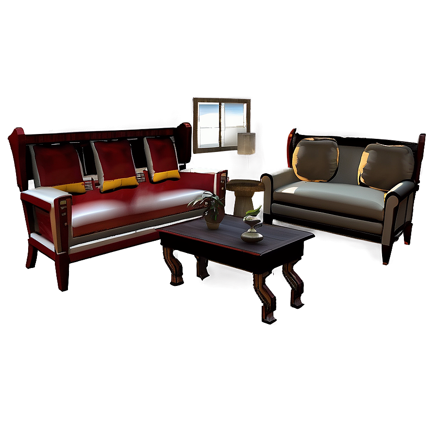 Colonial Living Room Tradition Png Pbr13