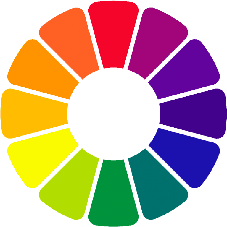 Color Wheel Spectrum Graphic