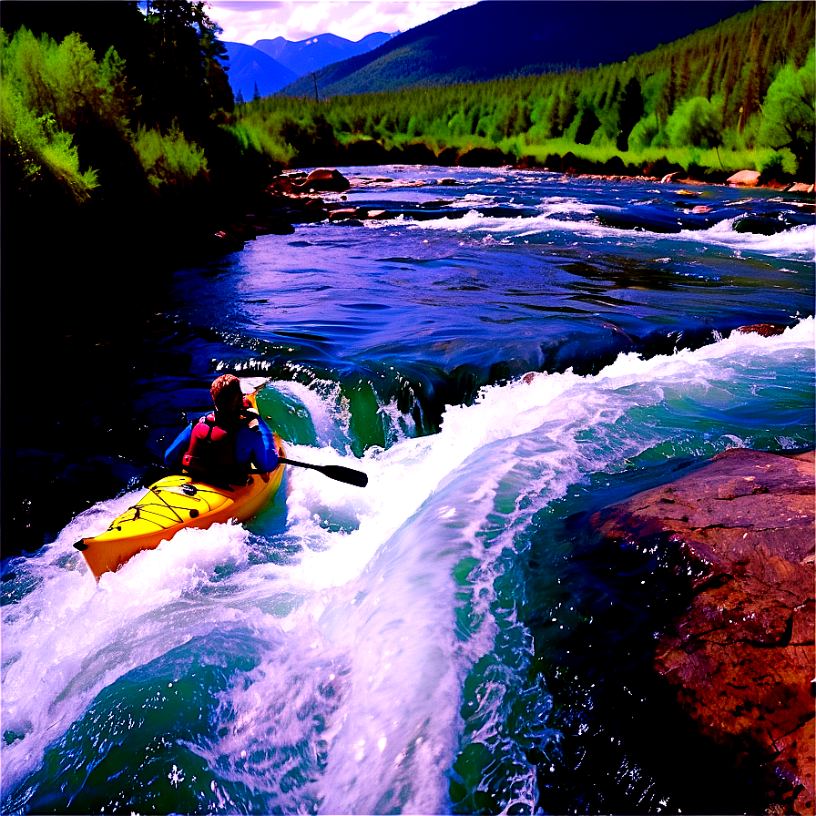 Colorado Kayaking Rivers Png Bln15