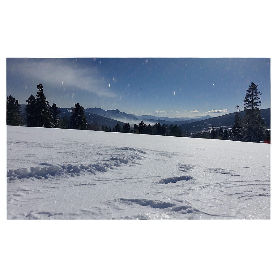 Colorado Winter Snow Png Rwu59