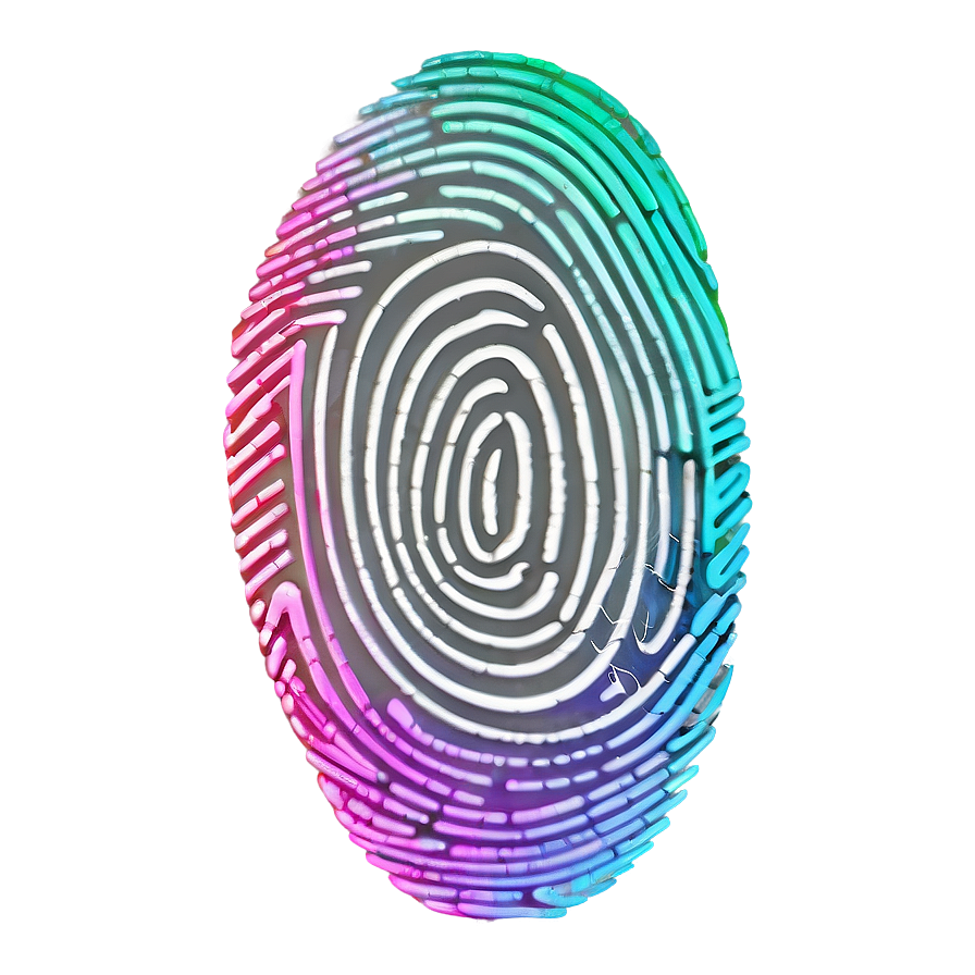 Colored Fingerprint Art Png 05242024