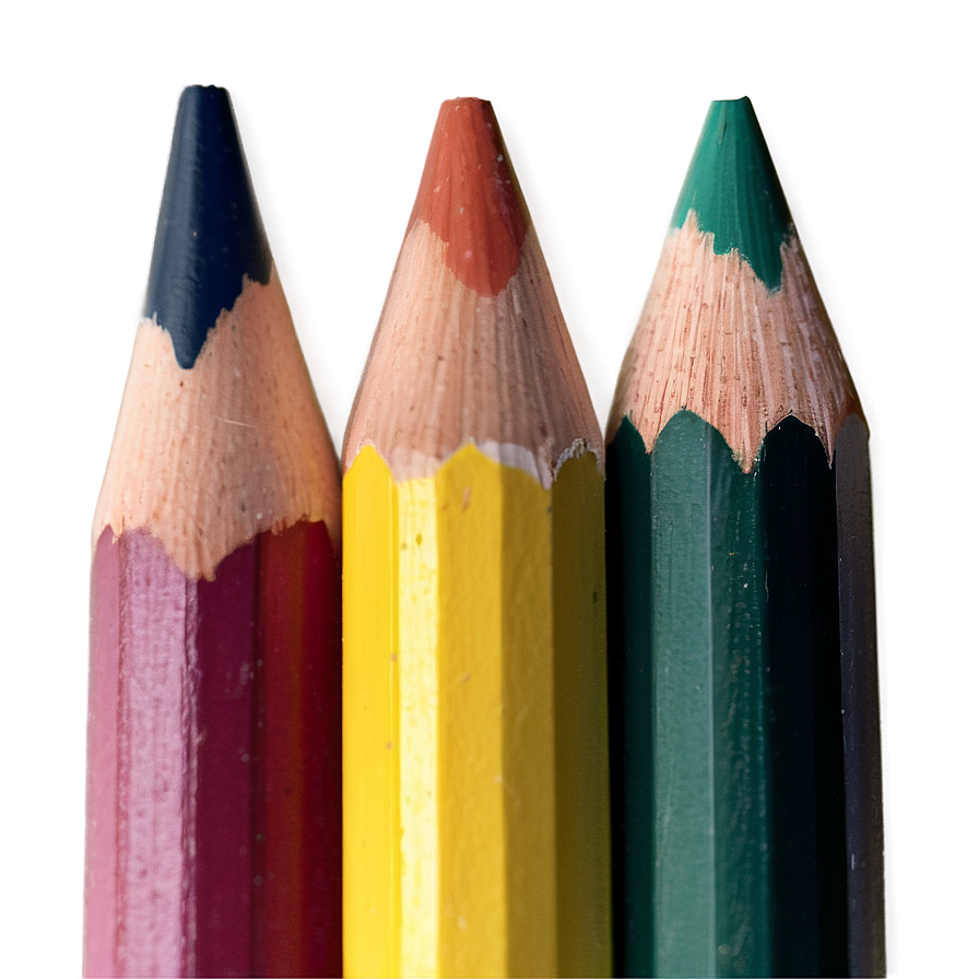 Colored Pencil Bundle Png Rqd