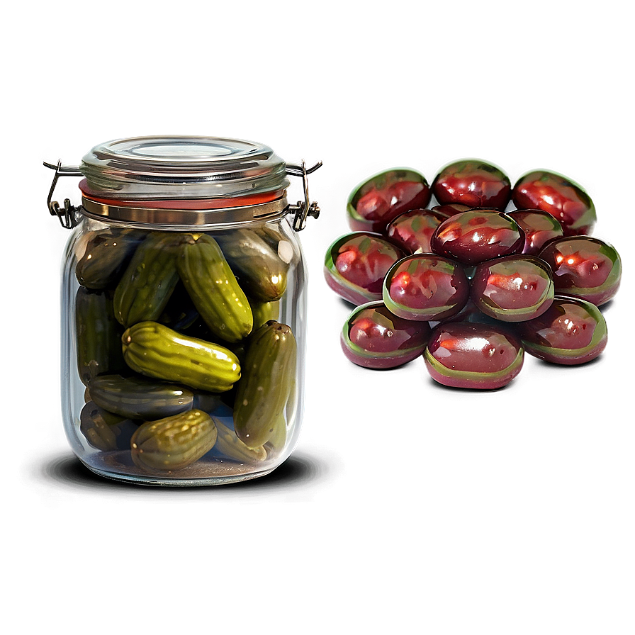 Colored Pickle Jar Png 54