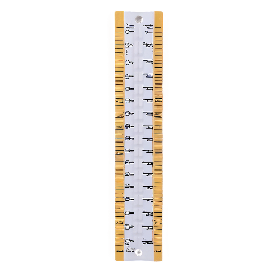 Colored Plastic Ruler Png Xfs98