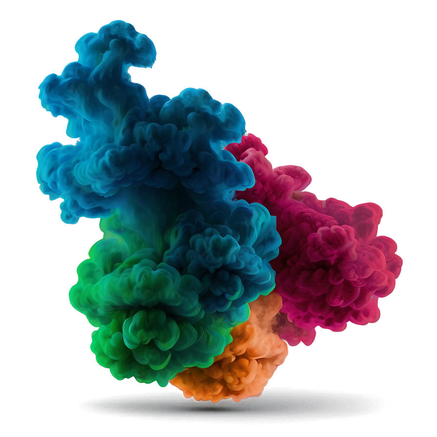 Colored Smoke Effect Png 59