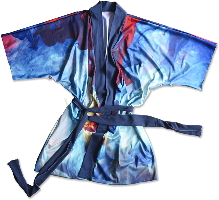 Colorful Abstract Kimono