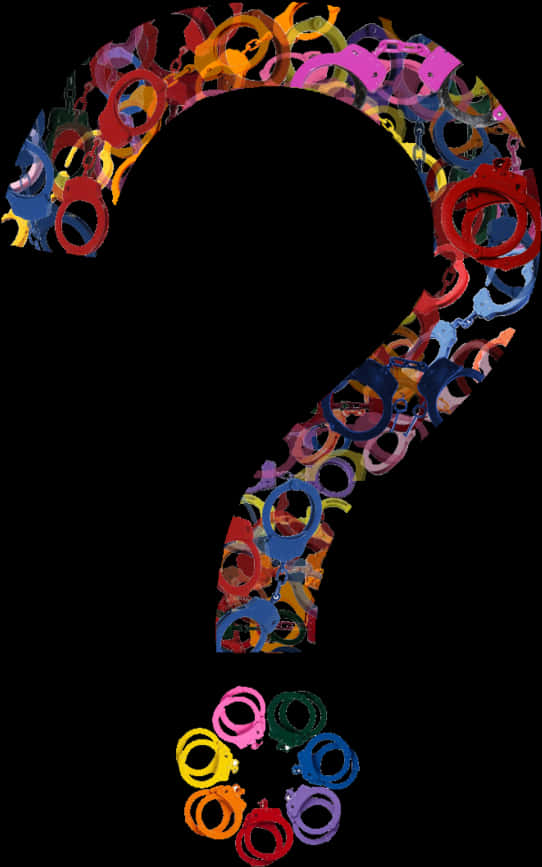 Colorful Abstract Question Mark