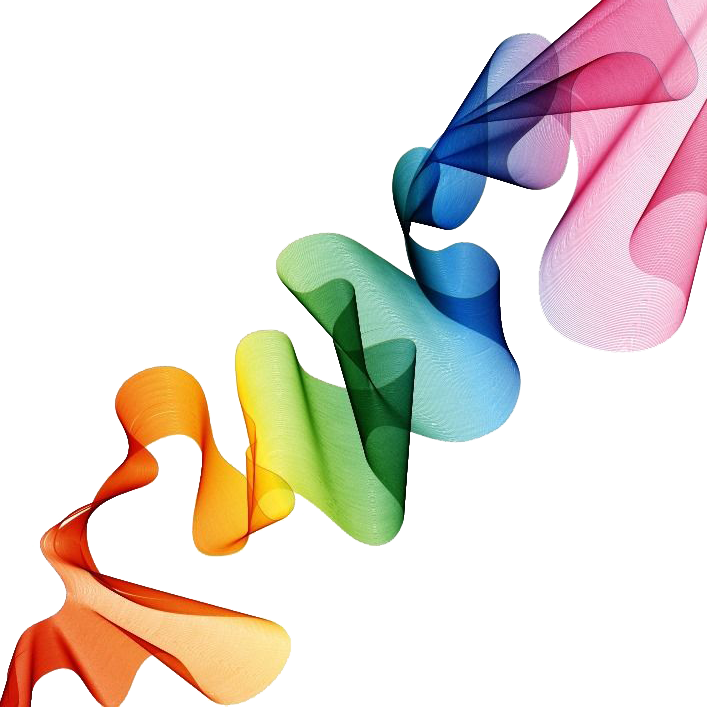 Colorful_ Abstract_ Ribbon_ Design