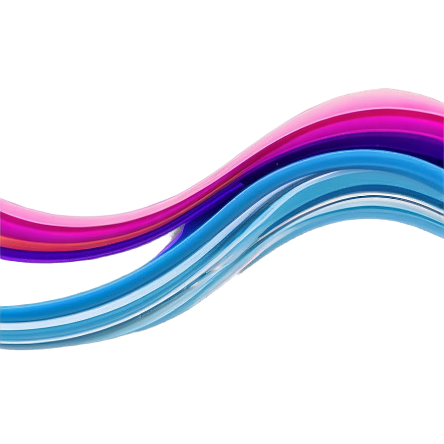 Colorful Abstract Waves Png Yvm97