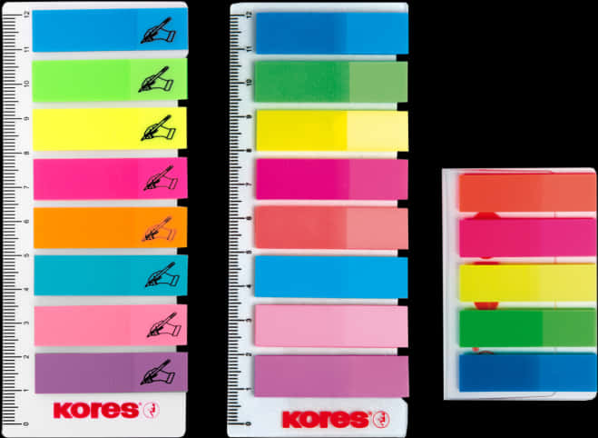 Colorful Adhesive Page Markers