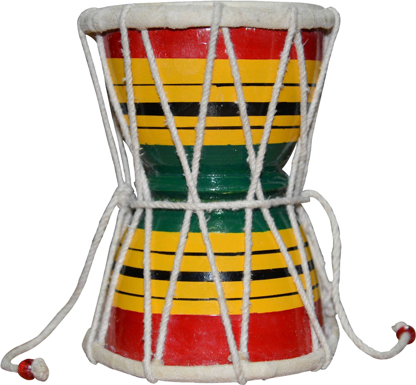 Colorful African Djembe Drum