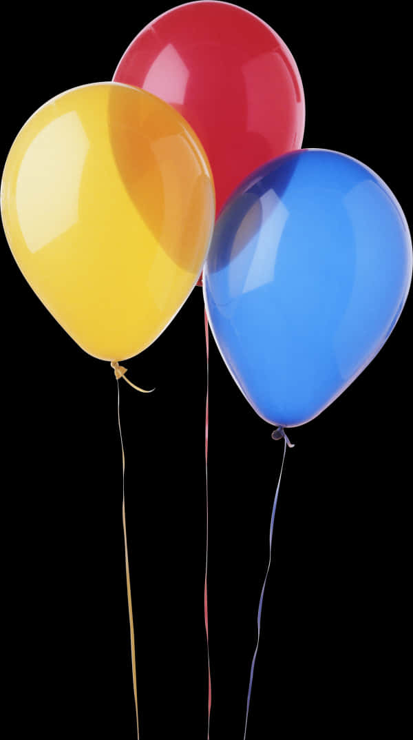 Colorful Balloons Transparent Background