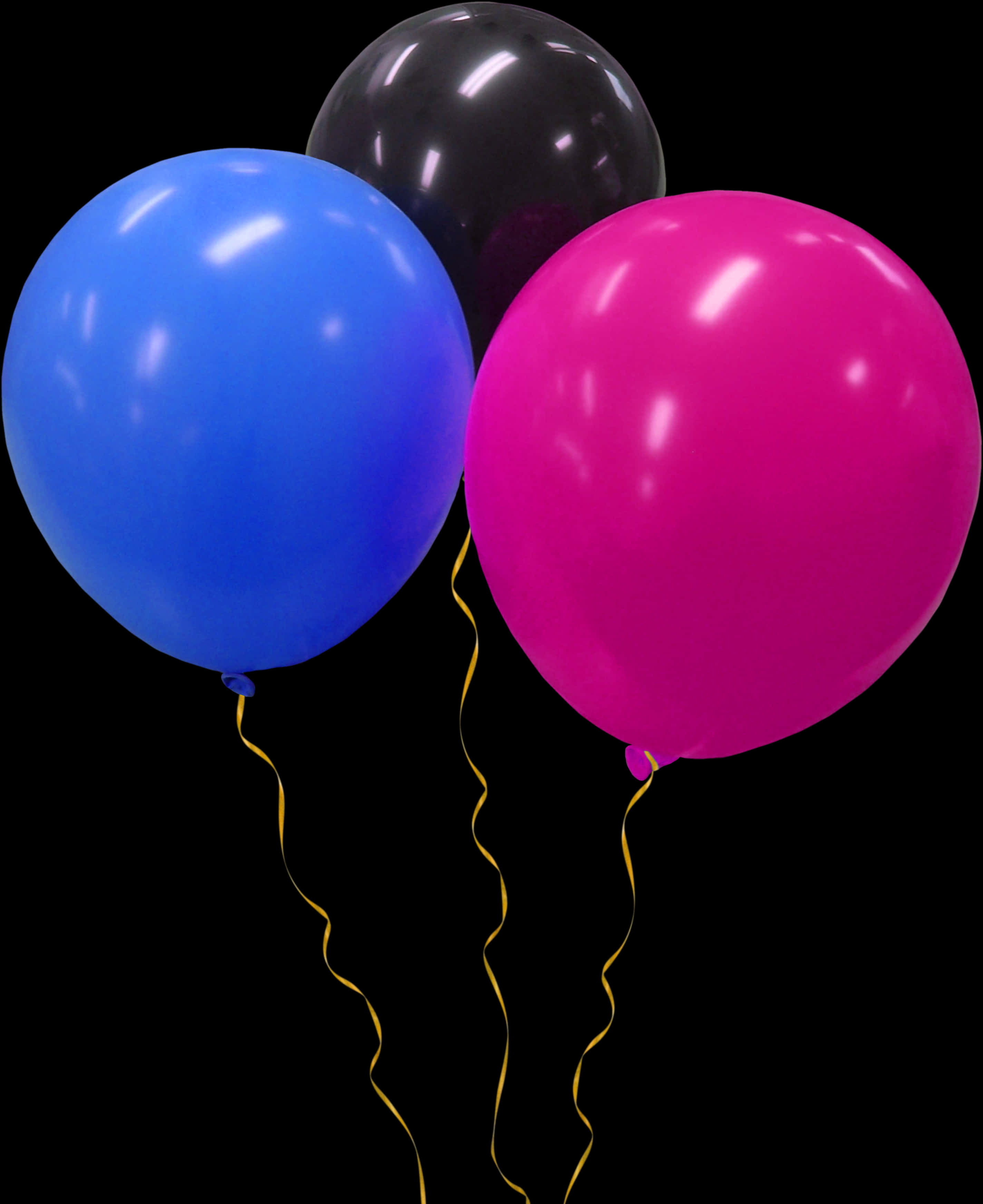 Colorful Balloons Transparent Background