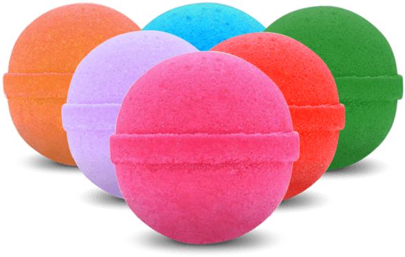 Colorful Bath Bombs Collection