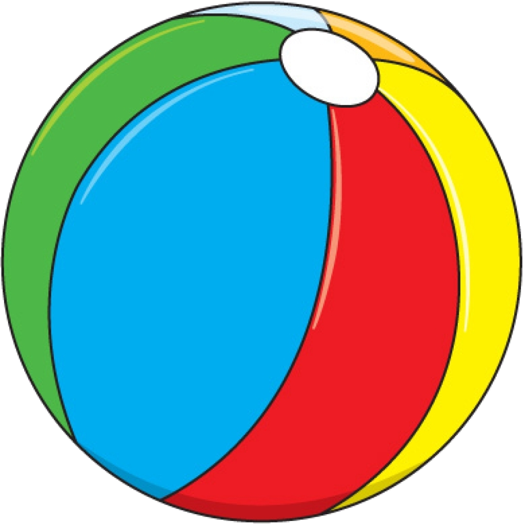 Colorful Beach Ball Illustration