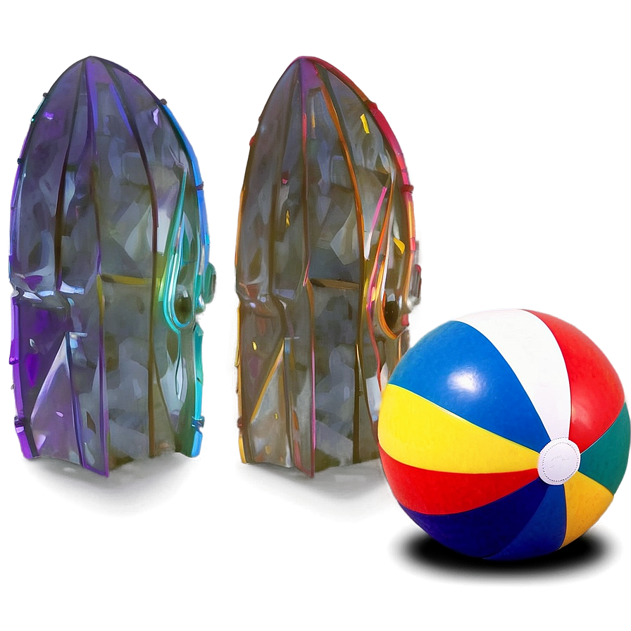 Colorful Beach Ball Png 36