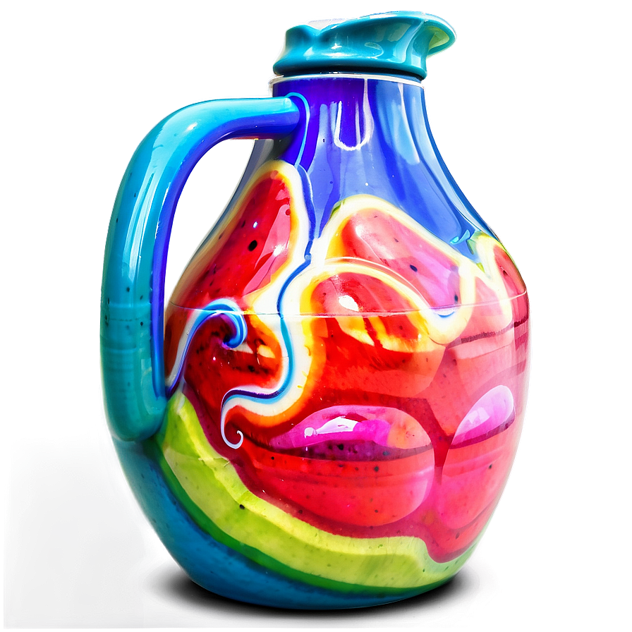 Colorful Beverage Jug Png 87