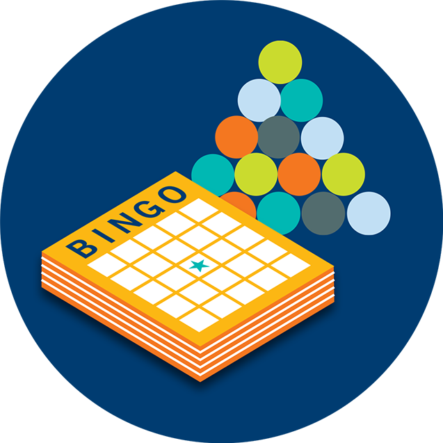 Colorful Bingo Game Design