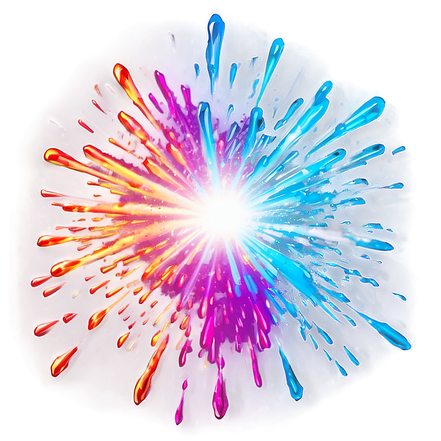 Colorful Blast Effect Png Dhc63