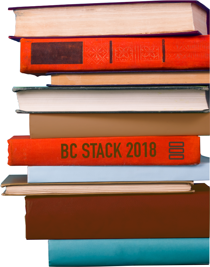 Colorful Book Stack2018