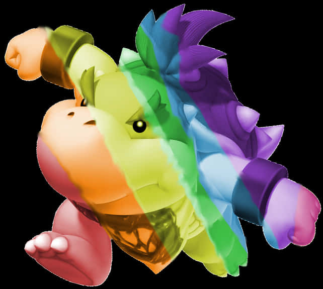 Colorful Bowser Artwork