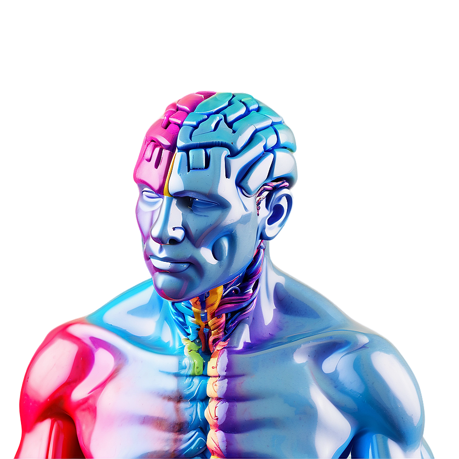 Colorful Brain Art Png 49