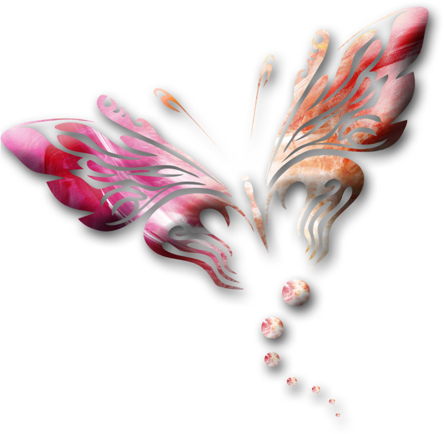 Colorful Butterfly Artwork