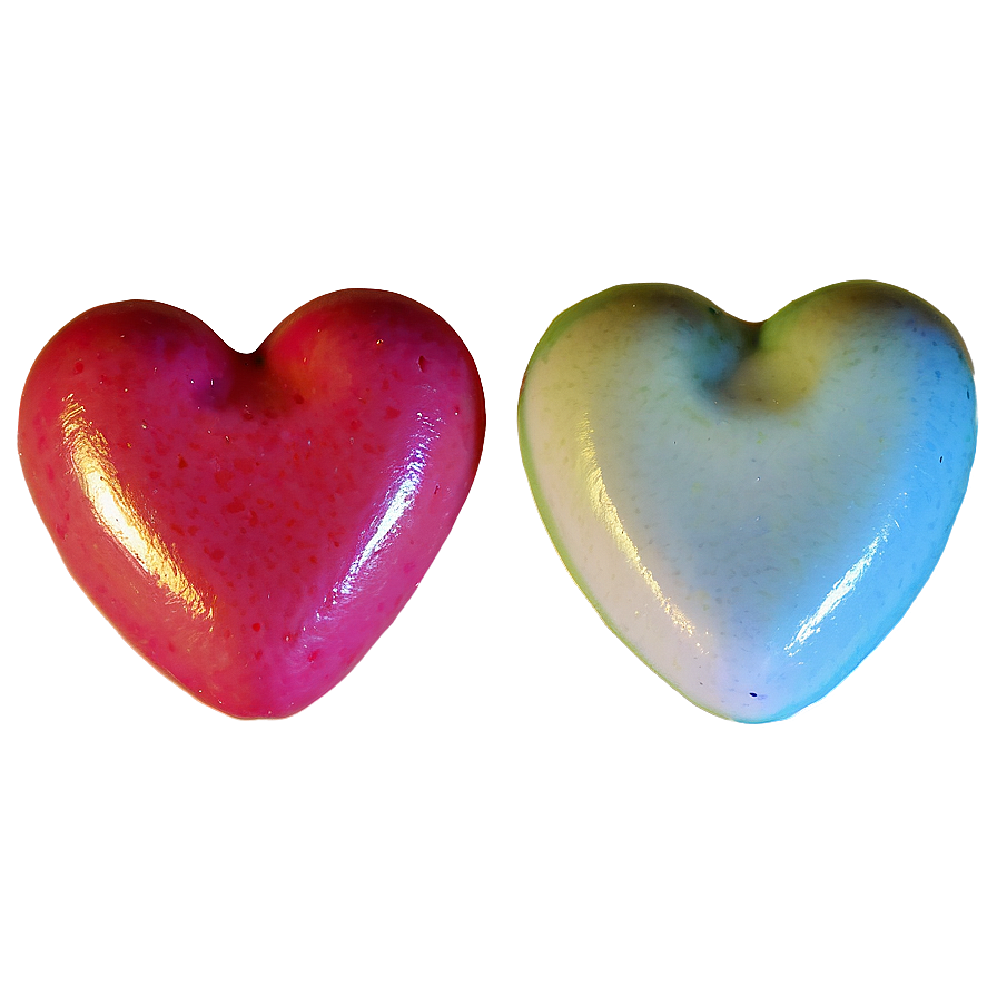 Colorful Candy Heart Png 68