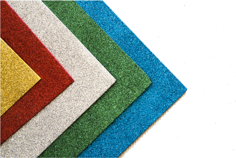 Colorful Carpet Samples Display