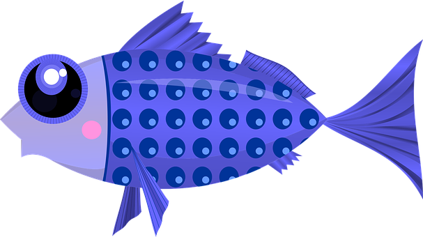 Colorful Cartoon Fish Illustration