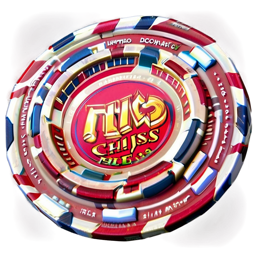 Colorful Casino Chips Stack