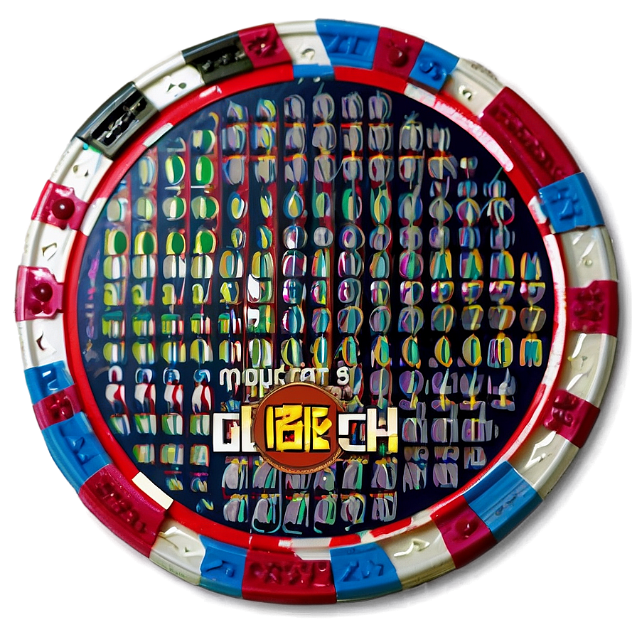 Colorful Casino Roulette Wheel