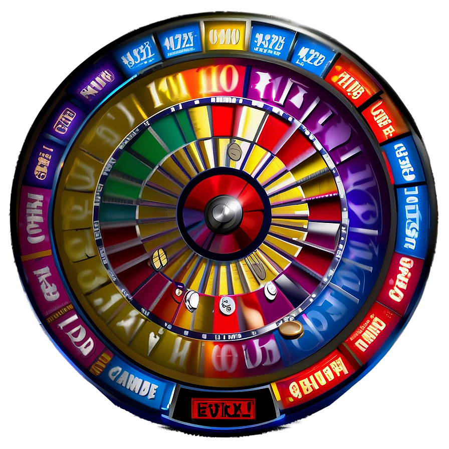 Colorful Casino Wheelof Fortune