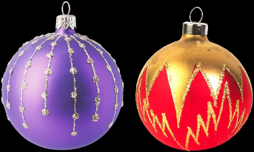 Colorful Christmas Baubles Decoration