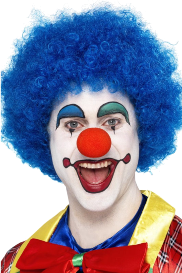 Colorful Clown Portrait