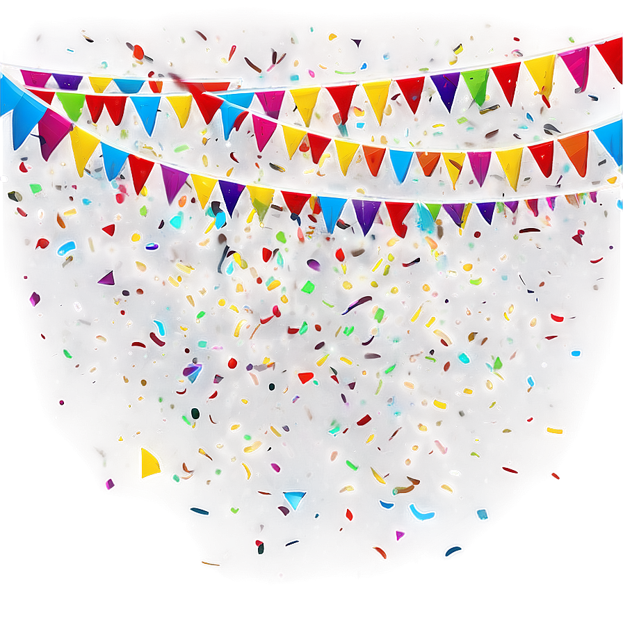 Colorful Confetti Festivities Png 06292024