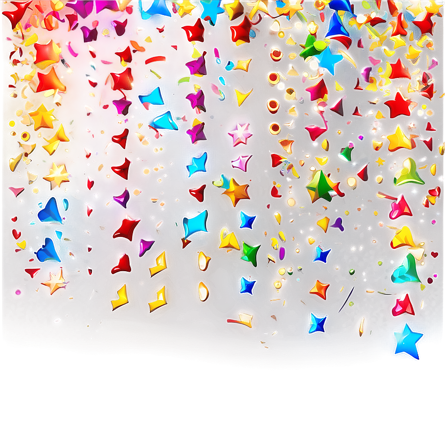 Colorful Confetti Png Qth43