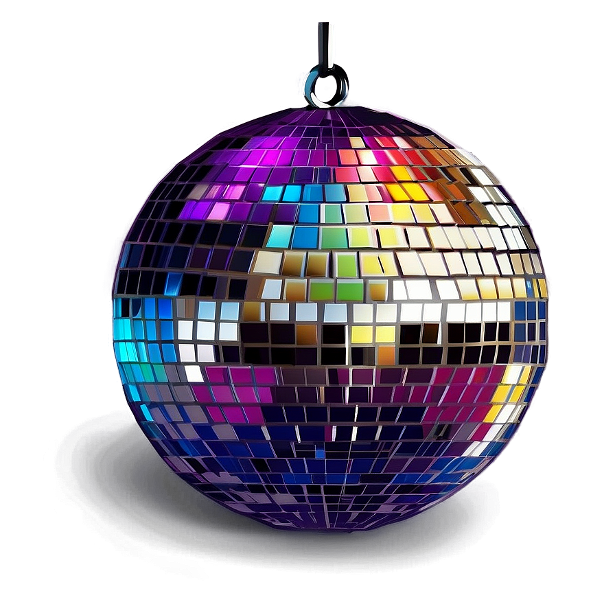 Colorful Disco Ball