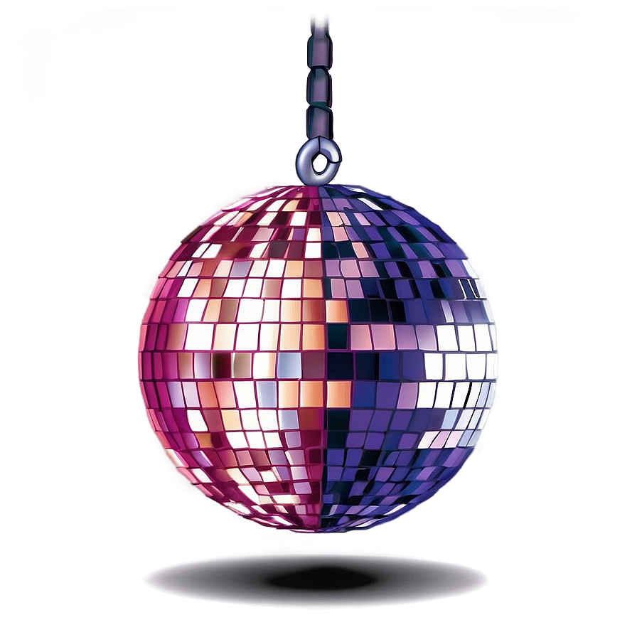 Colorful Disco Ball Illustration