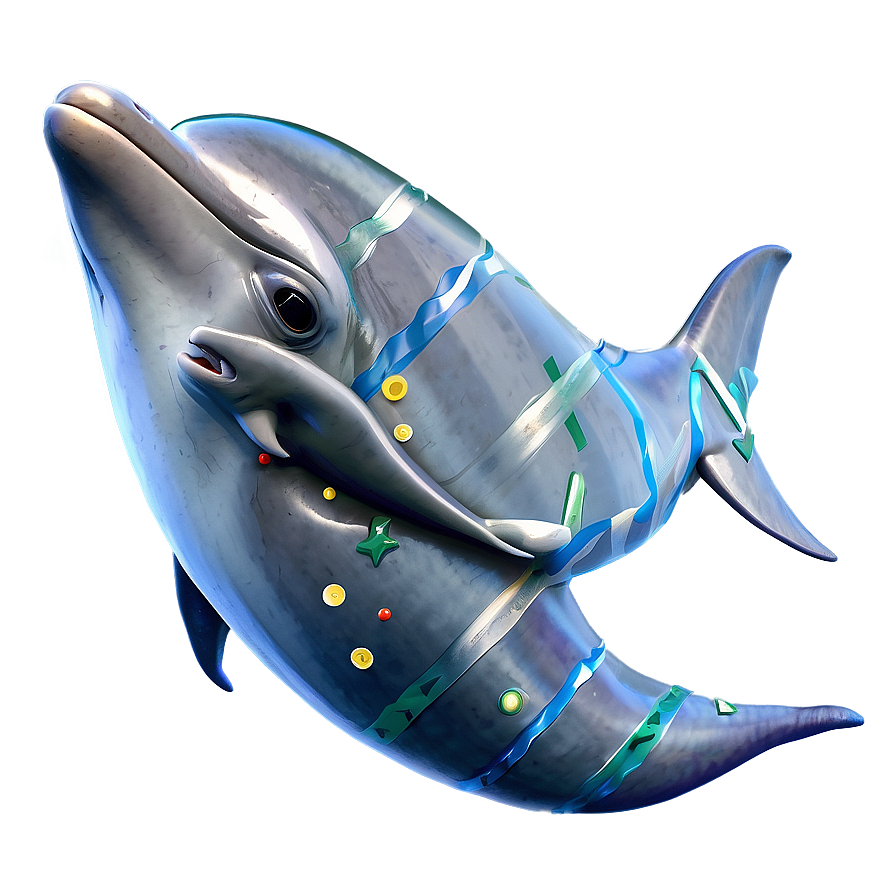 Colorful Dolphins Png 82