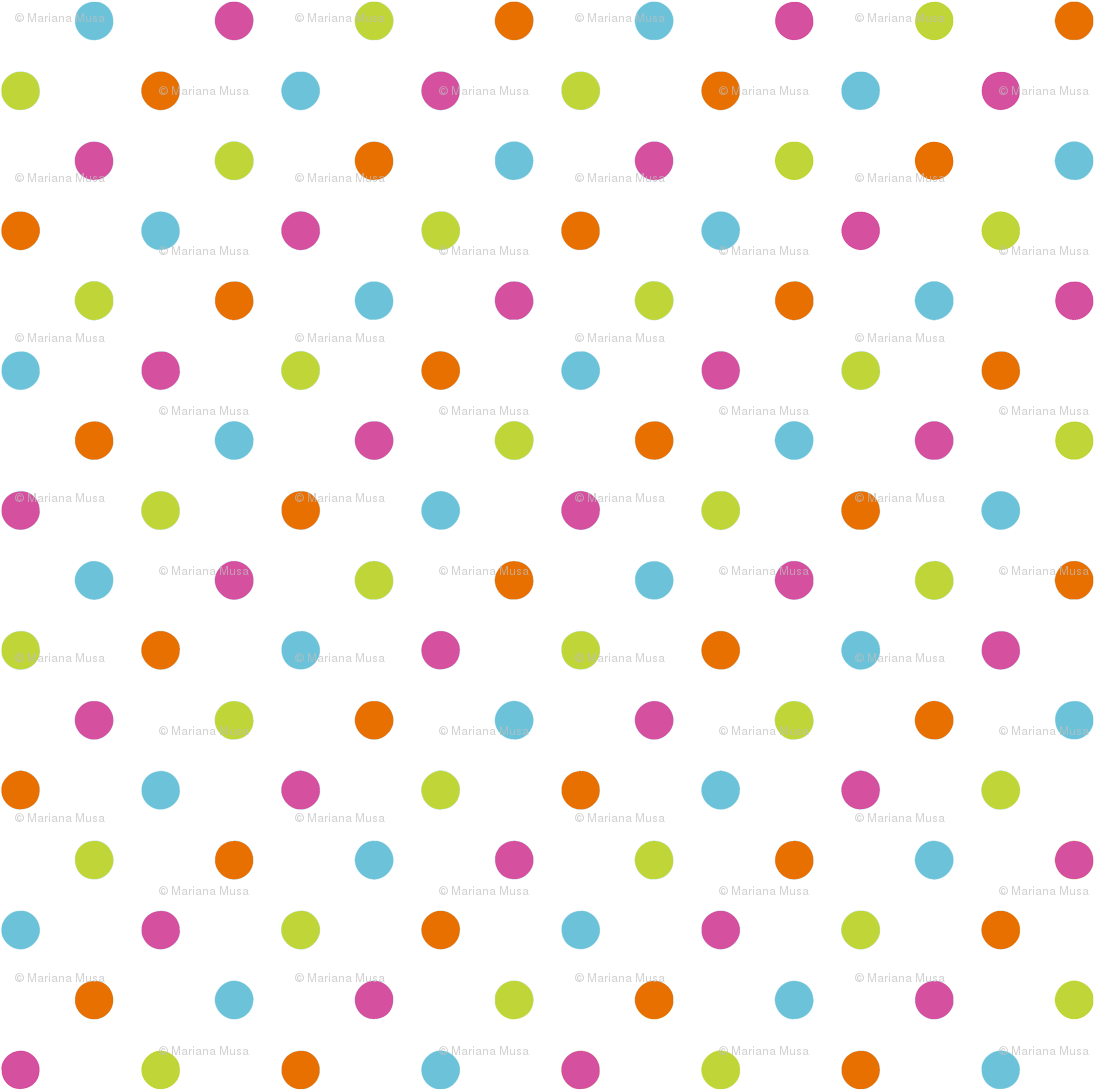 Colorful Dots Pattern Background