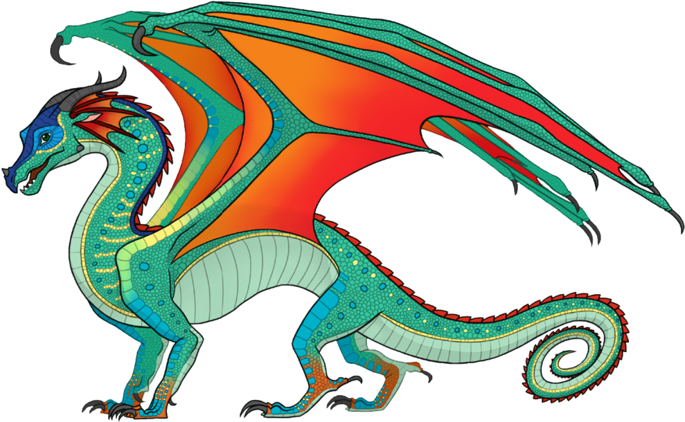 Colorful Dragon Illustration