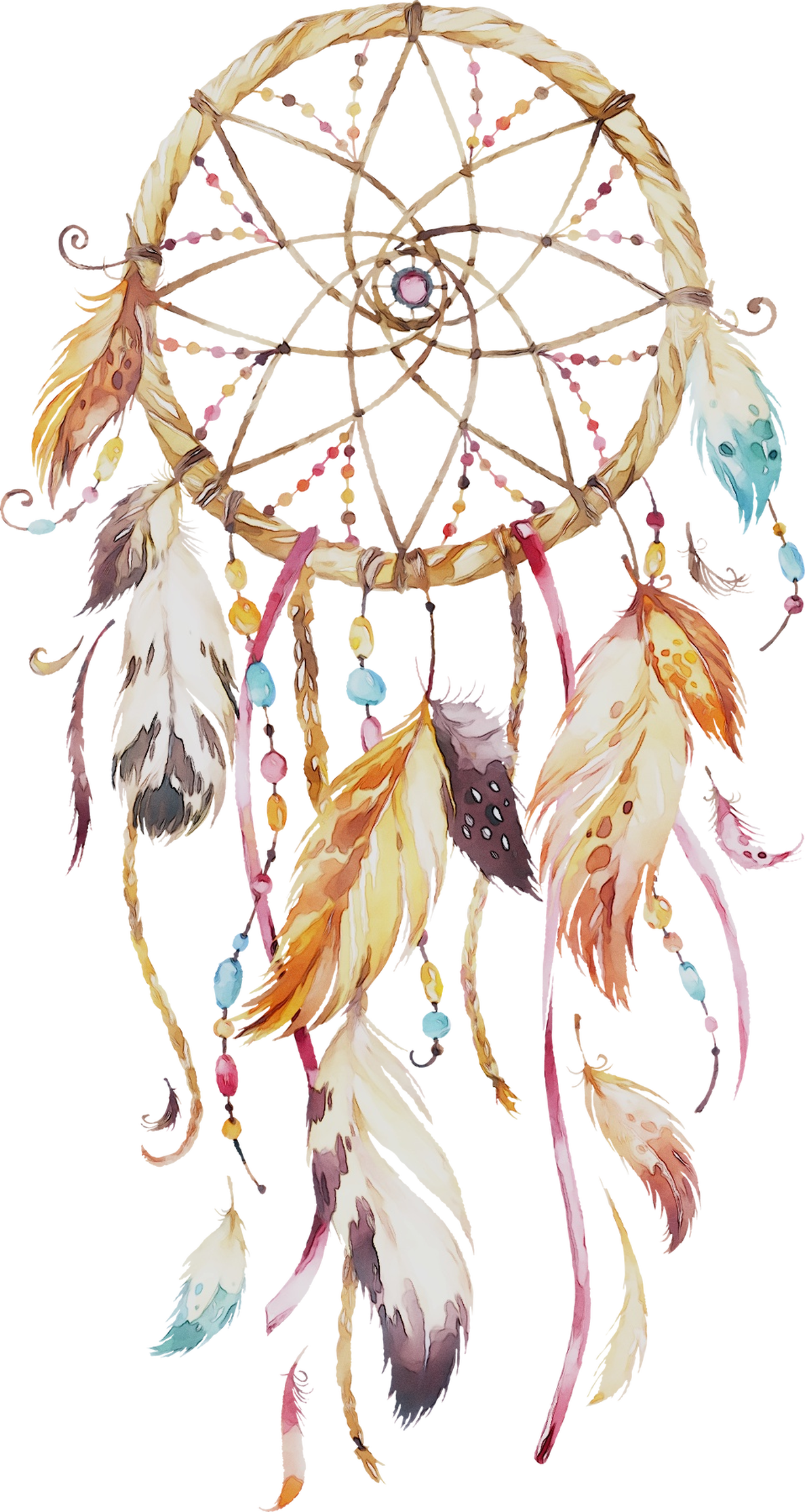 Colorful Dreamcatcher Artwork