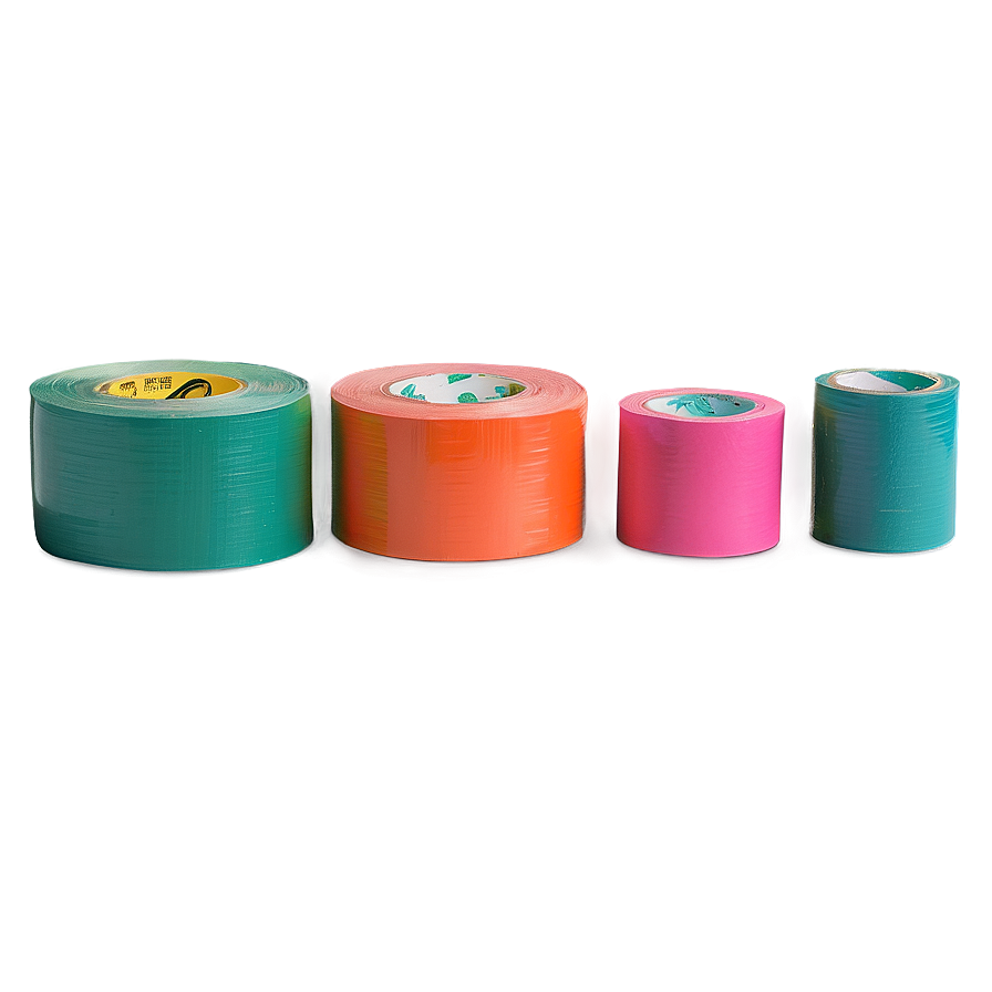 Colorful Duck Tape Rolls Png 79